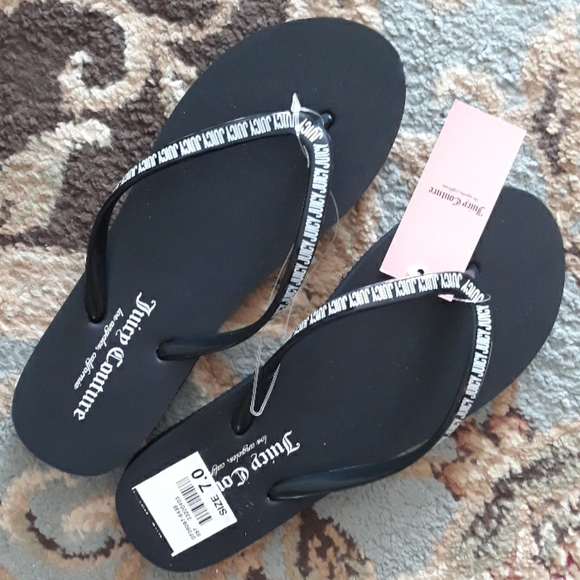 4x*Host Pick*Juicy Couture flip flop sandals - Picture 3 of 14